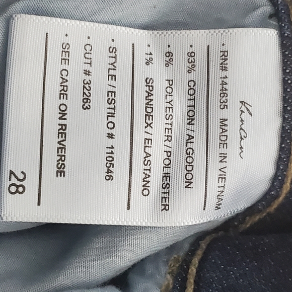 KanCan Women's High Rise Skinny Blue Dark Wash Jeans Size 28 - Picture 9 of 9